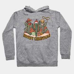 howdy christmas cactus cowboy hat Hoodie